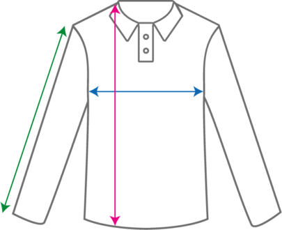 Tricou polo cu mânecă lungă