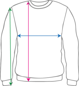 Hanorac fără glugă OVERSIZE